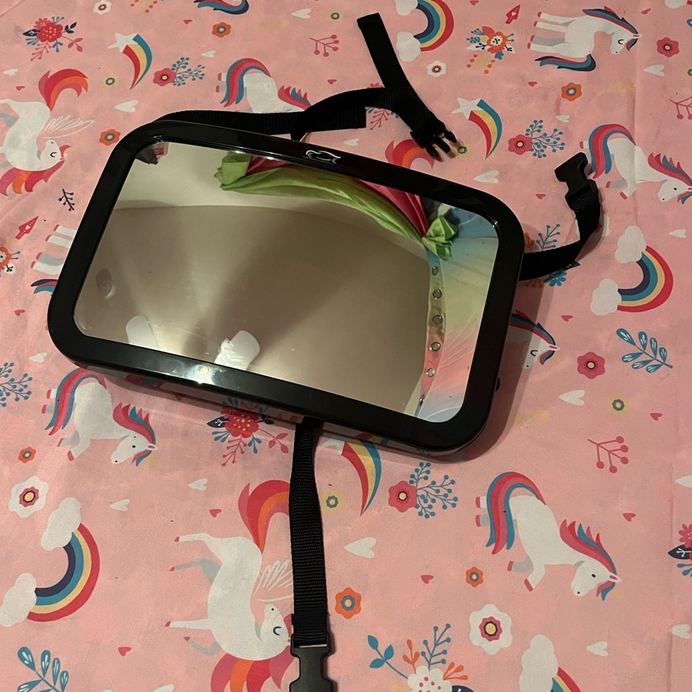 Black Car Seat Mirror